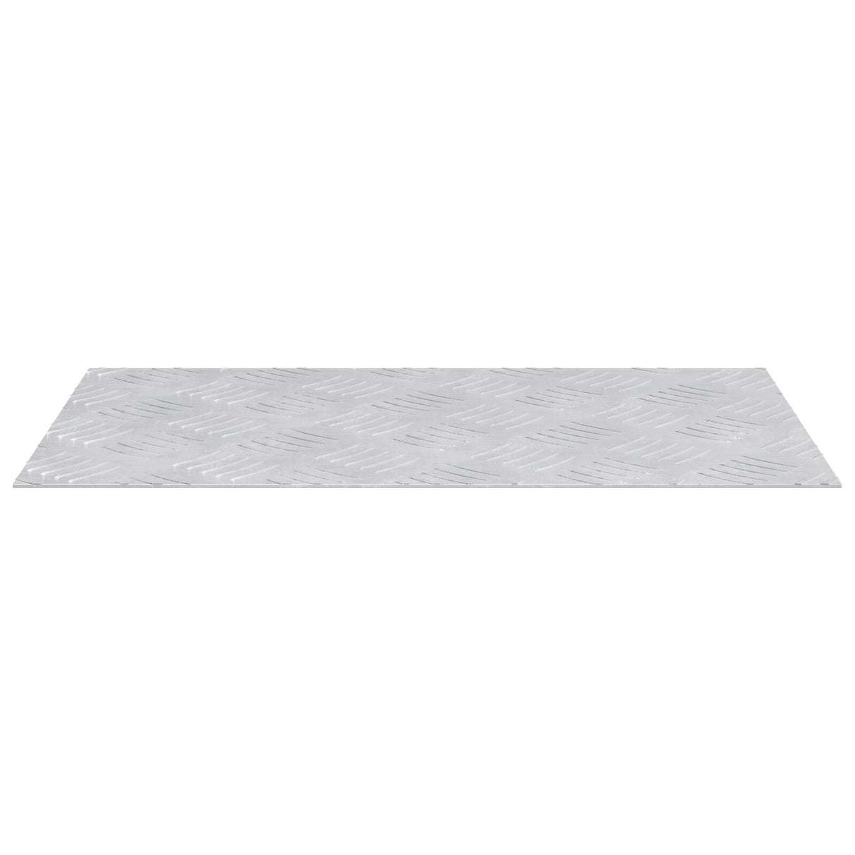 Aluminium Checker Platen - Set van 4, Anti-Slip, 50x30 cm