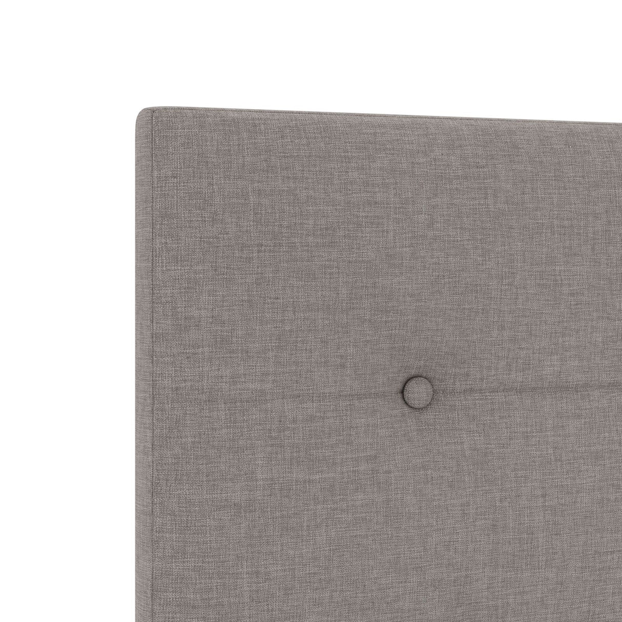 Hoofdbord Knop-Gestoffeerd Taupe 200 cm Stof