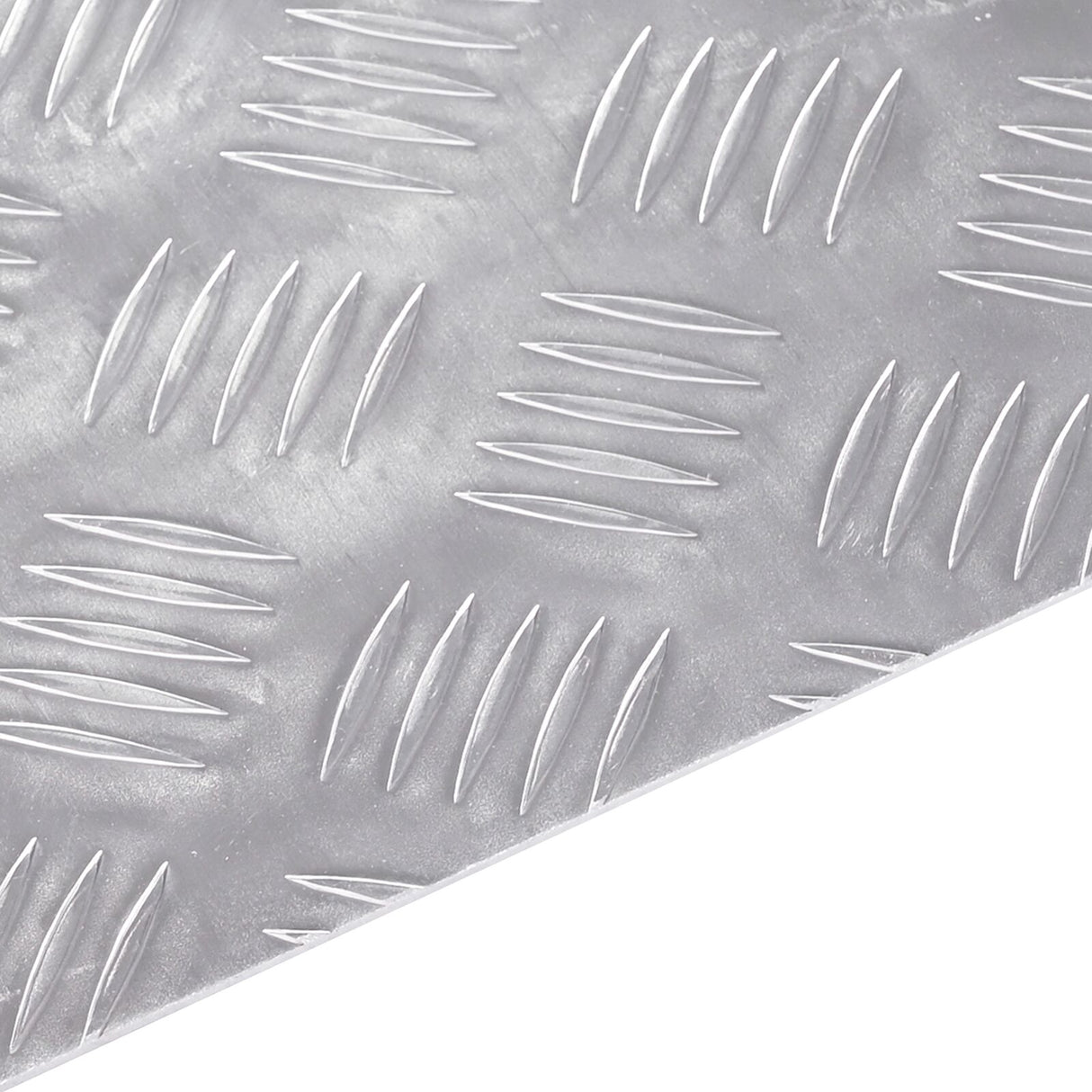 Aluminium Checker Plates 2 pcs Anti-slip 20x20 cm