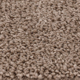 Fluffy Tapijt met Latex Achterkant Bruin 140x200 cm