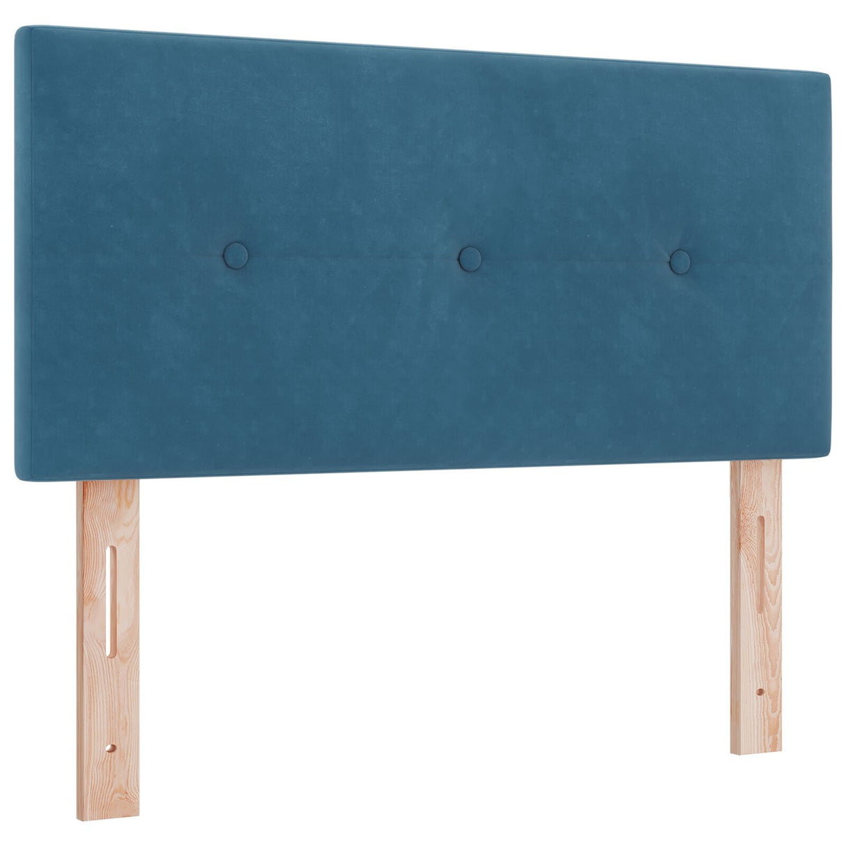 Boxspring Bed met Matras Donkerblauw 80x200 cm Velvet