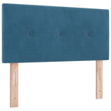 Boxspring Bed met Matras Donkerblauw 80x200 cm Velvet
