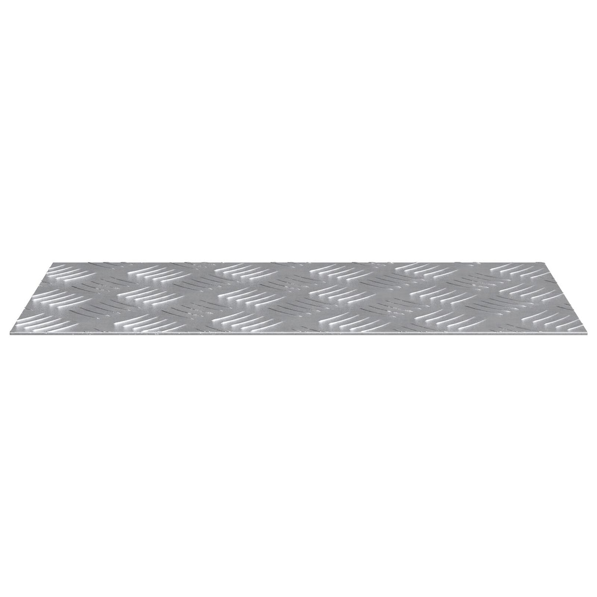 Aluminium Checker Platen 4 stuks Antislip 40x20 cm