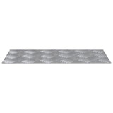 Aluminium Checker Platen 4 stuks Antislip 40x20 cm